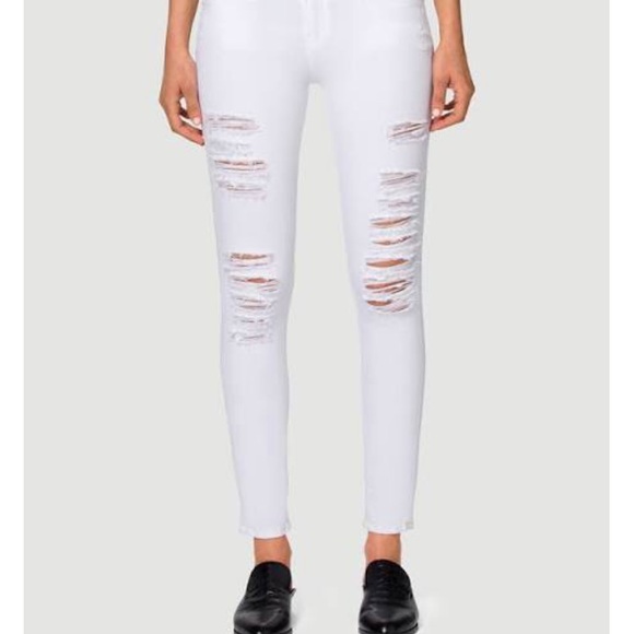 Frame Denim Denim - Frame ripped le skinny de Jeanne jeans Frame Denim Denim - Frame ripped le skinny de Jeanne jeans